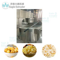 Machine à enrober les snacks soufflés / pop-corn au chocolat à vitesse variable par fréquence variable