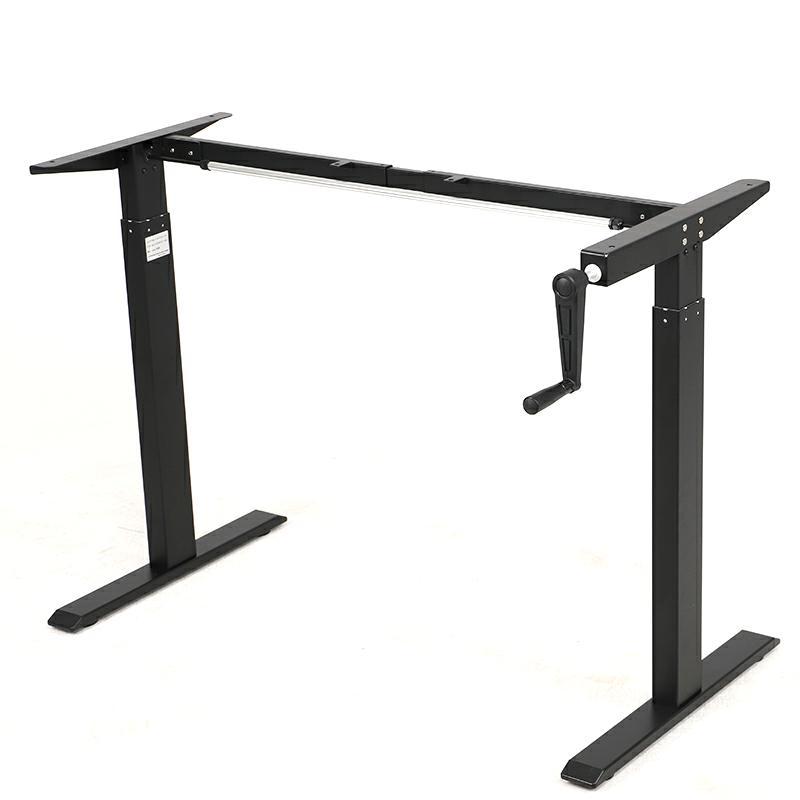 Estructura de mesa negra (sin incluir la superficie de la mesa)