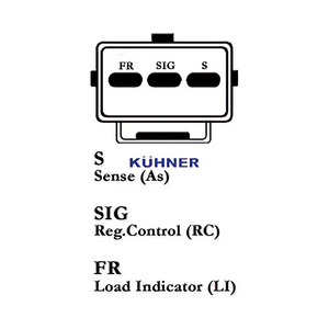 Alternatore compatibile per FORD FOCUS C-MAX 1.8 benzina (KW: 92, HP: 125) dal 2004 allo 03-2007 DENSO 301864RID NEW - Product Image 3