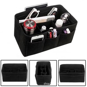 Organisateur de sac en feutre certifié BSCI, insert de rangement en feutre pour sac à main, trousse de toilette, organisateur de sac à main - Product Image 5