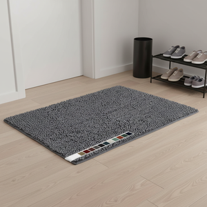 Alfombras de Baño Modernas de Lujo Antideslizantes, Alfombra Peluda con Respaldo de Látex, Absorbente de Agua, Transpirable, de Fibra para Perros - Product Image 5