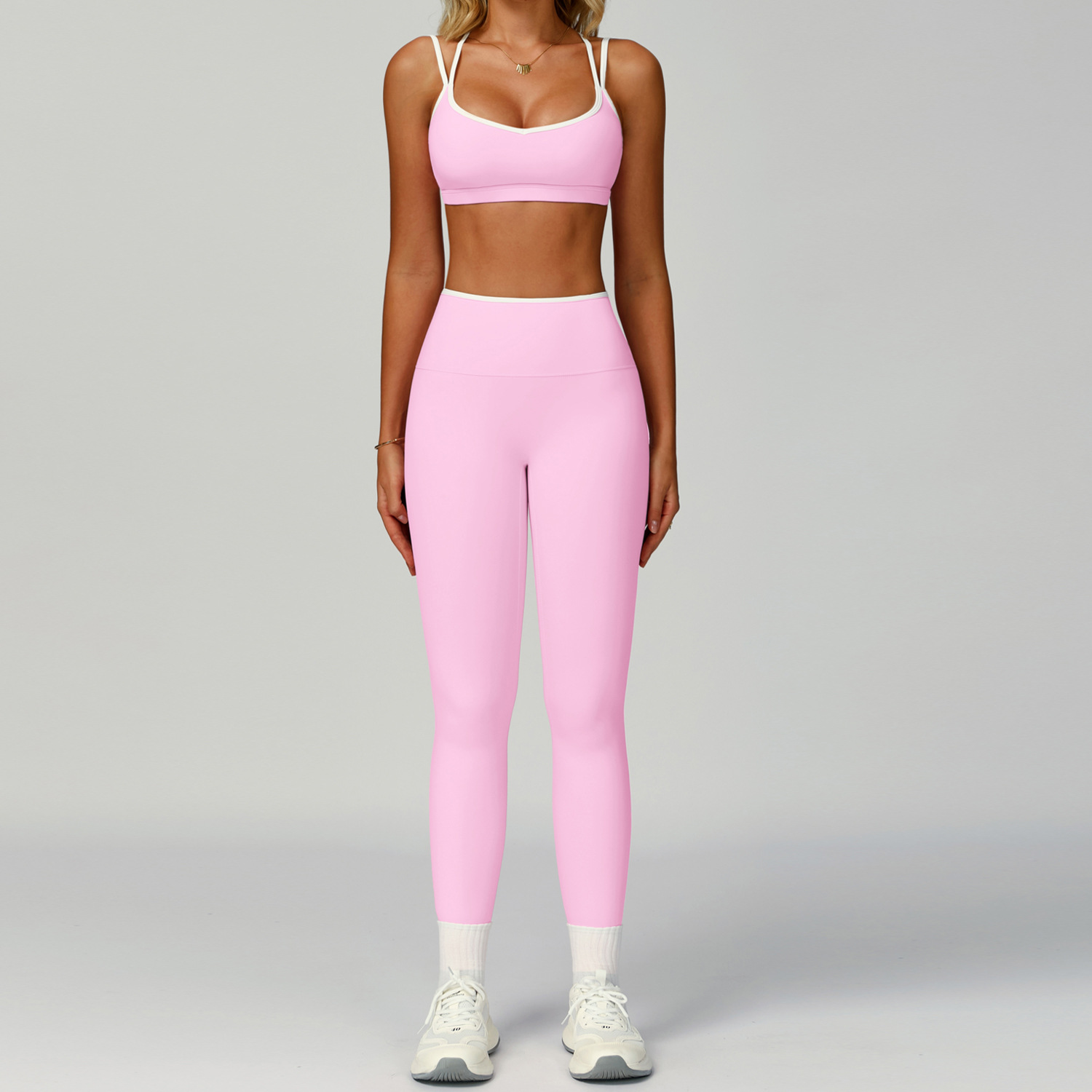 Ensembles de leggings roses
