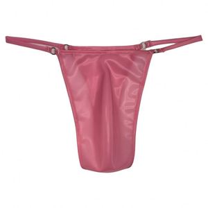 Nouveau <span class=keywords><strong>Latex</strong></span> Hommes String Sexy Culotte Sac avec Mode Garçons Taille Basse <span class=keywords><strong>Shorts</strong></span> En Caoutchouc T-Type Pantalon - Product Image 5