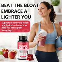 Capsules Minceur Keto BHB en Gros pour OEM – Soutien Détox Ventre Plat, Boost d'Énergie, Brûleur de Graisse pour la Perte de Poids