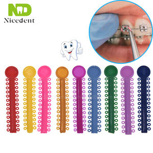 Pistola ortodontica dentale legatura legatura legatura stiva strumento di espansione pistola con legatura elastica 40 pz/borsa - Product Image 4