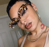 Nouveau grand cadre Simple Style dames filles lunettes Anti-bleu travail ordinateur lunettes cadre femmes oeil de chat lunettes