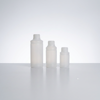 Bouteille personnalisée avec bouchon et embout en plastique HDPE pour l'emballage d'huiles, de cosmétiques, de produits de soins personnels et de liquides industriels
