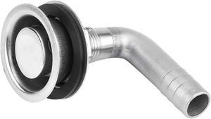 <span class=keywords><strong>Bouchon</strong></span> <span class=keywords><strong>de</strong></span> ventilation <span class=keywords><strong>de</strong></span> réservoir <span class=keywords><strong>de</strong></span> carburant pour <span class=keywords><strong>bateau</strong></span>, en acier inoxydable 316, 5/8 pouce, montage traversant du coque, joint d'étanchéité, matériel marin, 90 degrés - Product Image 4