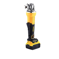Meuleuse d'angle industrielle sans fil 20V haute puissance pour découpe, meulage et polissage, moteur sans balais 4/5 pouces avec déclencheur - Vente en gros
