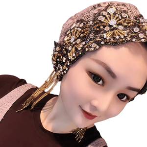 New fashionable headscarf, Muslim nylon scarf, breathable and eco-friendly, suitable for all seasons - Product Image 1