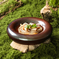 Bol à dîner en mélamine incassable, écologique, non toxique, passe au lave-vaisselle, style rustique personnalisé, marque Taide, fabriqué en Chine, bol rond