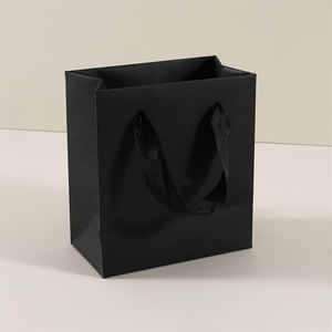 Bolsa de Papel para Joyería con Logotipo Personalizado, Bolsa de Compras, Papel Texturizado Hecho a Mano, Bolsa de Regalo para Joyería con Logotipo - Product Image 4