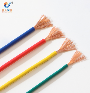 Fil de cuivre câble Flexible unique 450/750V <span class=keywords><strong>gaine</strong></span> d'isolation en PVC fils électriques ménagers 1mm 1.5mm 2.5mm 4mm 6mm <span class=keywords><strong>10mm</strong></span> - Product Image 1
