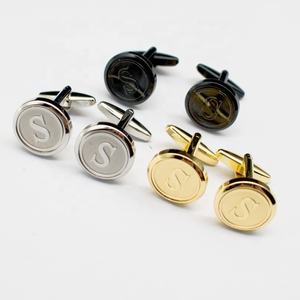 <span class=keywords><strong>Gemelos</strong></span> iniciales clásicos para hombre, <span class=keywords><strong>26</strong></span> letras del alfabeto, negocios, boda, acero inoxidable, <span class=keywords><strong>gemelos</strong></span> grabados para regalo y fiesta - Product Image 6