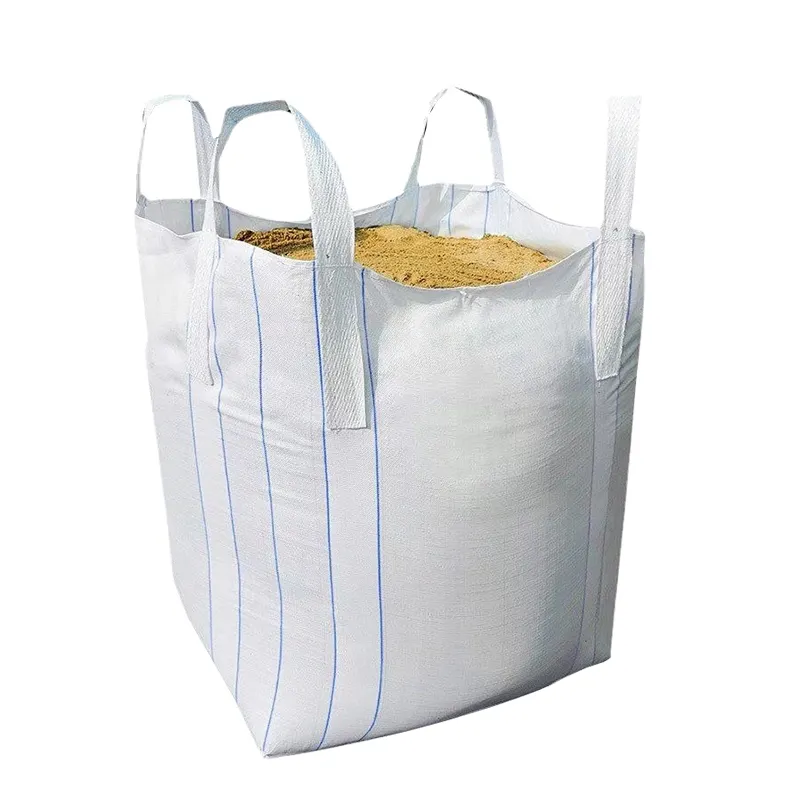 Wholesale Low Price 1000 Kg Big Pp Jumbo Fibc 1.5 Ton Cement Bag 1000 Kg Pp Big Bags
