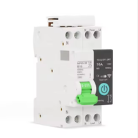 API TUYA MCB WIFI Disjoncteur intelligent 1P 32A Rail DIN pour commutateur de télécommande sans fil Smart Home par TONGOU