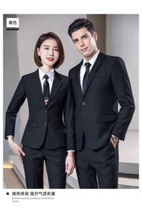 Elegante Traje <span class=keywords><strong>de</strong></span> Estilo Occidental para Mujer, Ruta Profesional, Versión Invernal <span class=keywords><strong>de</strong></span> Uniforme Estudiantil a la Moda - Product Image 4