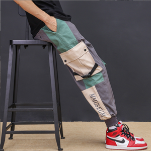 Pantalon cargo respirant de style tendance personnalisé Sweat tactique <span class=keywords><strong>Harun</strong></span> à taille moyenne décontracté pour hommes et garçons prix d'usine - Product Image 2