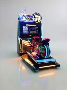 Simulateur de conduite de moto de course avec écran HD, machine d'arcade à monnayeur pour parcs d'attractions et lieux de divertissement - Product Image 1