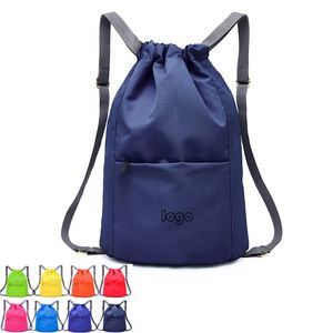 2023 Unisex New Model Sports Basketball <b>Drawstring</b> <b>Bag</b> Simple Lightweight Large Capacity Travel Backpack <b>Waterproof</b> Soft - Product Image 1