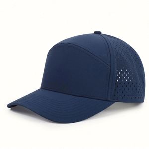 Gorra Trucker Snapback Personalizada de Alta Calidad con Logotipo Deportivo, Protección Contra el Agua, Perforada con Láser, 7 Paneles, Secado Rápido, Impermeable, Unisex - Product Image 3