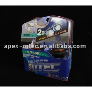 Bombilla Halógena para Faros Delanteros 9006 55W MTEC MT-408 12V, Azul Cosmos - Product Image 1
