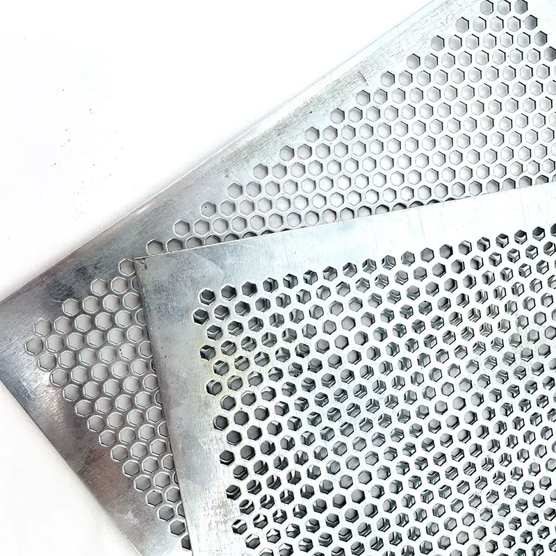 Small hole perforated metal mesh for speaker grill