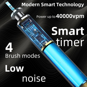 Neuheit aus Shenzhen: Tragbare, Intelligente U-Förmige 360-Grad-Nylon-Zahnbürste für Erwachsene, Elektrische Schallzahnbürste mit Geradem Griff - Product Image 3