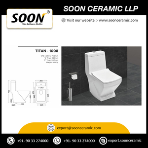 Ventes directes d'usine Placard d'eau en céramique Wc Cuvette de toilette Cuvette suspendue au mur Ensemble de toilette moderne bon marché disponible à un prix abordable - Product Image 5