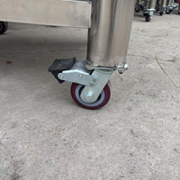 Cuve de mélange électrique automatique en acier inoxydable LINHONG 100L avec agitateur, boîte de vitesses et engrenages pour le traitement des liquides chimiques