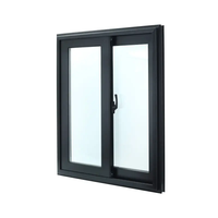 Ventanas Corredizas Modernas de Aleación de Aluminio con Rotura de Puente Térmico y Puertas Resistentes a Huracanes con Aislamiento Acústico y Térmico para el Hogar