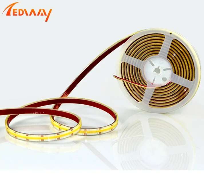 DC 24V 608Chips 2700K Tot 6500K Cct Instelbaar 14W Per Meter 10Mm Fpc Strip Led Led Ip20 Cob Ledstrip