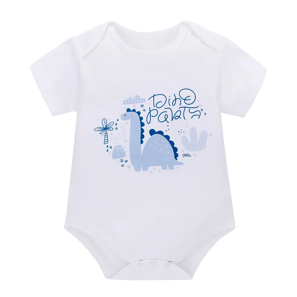 Onesie bebek giysileri yaz kız bebek giyim setleri % 100% pamuk iyi fiyat bez bebek kız için