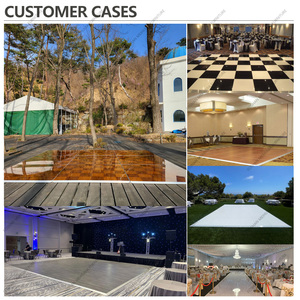 Bianco opaco <span class=keywords><strong>Cam</strong></span> Lock Party pista da ballo per il noleggio di eventi per hotel e sedie - Product Image 6