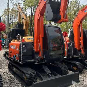 Excavatrice d'occasion de haute qualité bon marché Hitachi ZX60 6 tonnes moteur d'origine mini excavatrice d'occasion avec Offre Spéciale EPA - Product Image 1