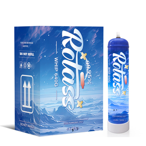 Rotass độ tinh khiết 99.95% roi Kem gas 640g Whipped Kem sạc - Product Image 5