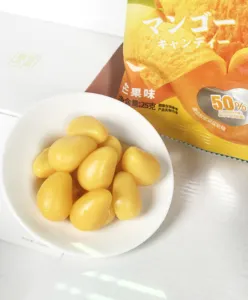 Benhe toptan Peeling Mango şekilli jöle sakızlı şeker