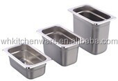 Plateau de Gastronom d'acier inoxydable, casseroles de GN, plateau de service de nourriture avec le certificat de NSF - Product Image 4