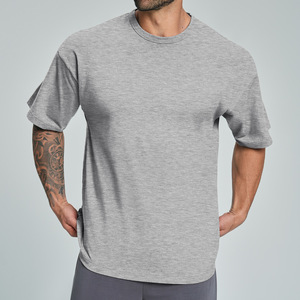 Camiseta Ecológica 100% Algodón Orgánico para Hombre, Deportiva, Suave al Tacto, Holgada, Lisa, 200gsm - Product Image 5
