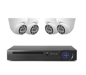 Cámara IP 4ch 4K 8MP, equipada con audio bidireccional, cámara <span class=keywords><strong>de</strong></span> red Bullet inteligente, <span class=keywords><strong>circuito</strong></span> <span class=keywords><strong>cerrado</strong></span> <span class=keywords><strong>de</strong></span> televisión 4ch Poe Nvr Kit - Product Image 2