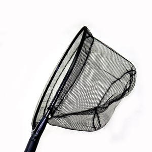 Portable 1 mètre triangulaire pliant filets de pêche télescopique flottant épuisette pêche en caoutchouc épuisette à vendre - Product Image 3