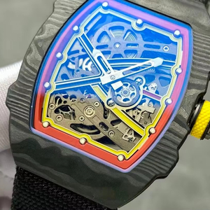 2026 New Model Fashionable Hollow Mechanical <b>Watch</b> Luxurious Brand Carbon Fiber 41mm <b>Case</b> Men's <b>Watch</b> Sapphire Crystal Stainless - Product Image 1