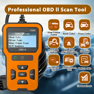 V300 Advanced OBD2 Scanner-Lector de códigos profesional y herramienta de escaneo para datos en vivo, comprobar la luz del motor y códigos de diagnóstico - Product Image 2