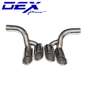 Punta de escape rectangular negra de acero inoxidable con cuatro salidas para BMW <span class=keywords><strong>X6</strong></span> 35i (2008-2013) y E71 50i <span class=keywords><strong>M50D</strong></span> - Product Image 5