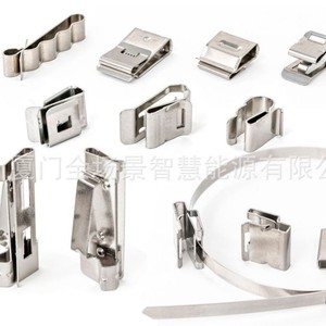Clips de câble en forme de C en acier inoxydable pour la fixation de câbles photovoltaïques 4 mm² - Product Image 4