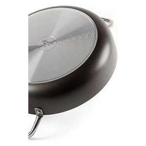 Tegame Alluminio antiadhésif (32cm) 2 poignées acier CHEF LINE Gris foncé D94TE3200 - Product Image 2