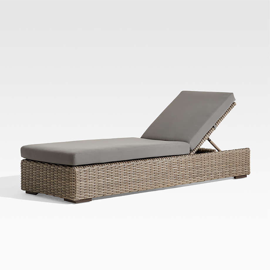 Patio outdoor garden pool wicker sunbed day bed furniture outdoor chaise lounge