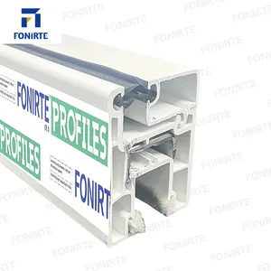 Fonirte 99毫米系列中国制造商质量保证室内门窗pvc管塑料地板塑料型材