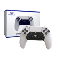 Manette de jeu sans fil personnalisée en gros pour P5, gyroscope 6 axes, double vibration, Bluetooth 5.1, joystick, prix d'usine OEM