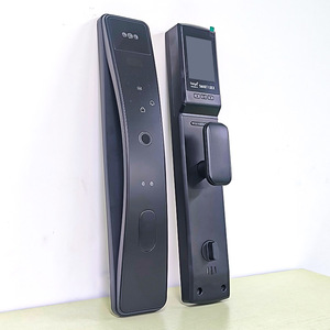 Tuya thông minh khóa cửa gỗ với cuộc gọi video từ xa 3D Nhận dạng khuôn mặt mật khẩu vân tay & lưu trữ đám mây <span class=keywords><strong>Wifi</strong></span> giám sát - Product Image 6